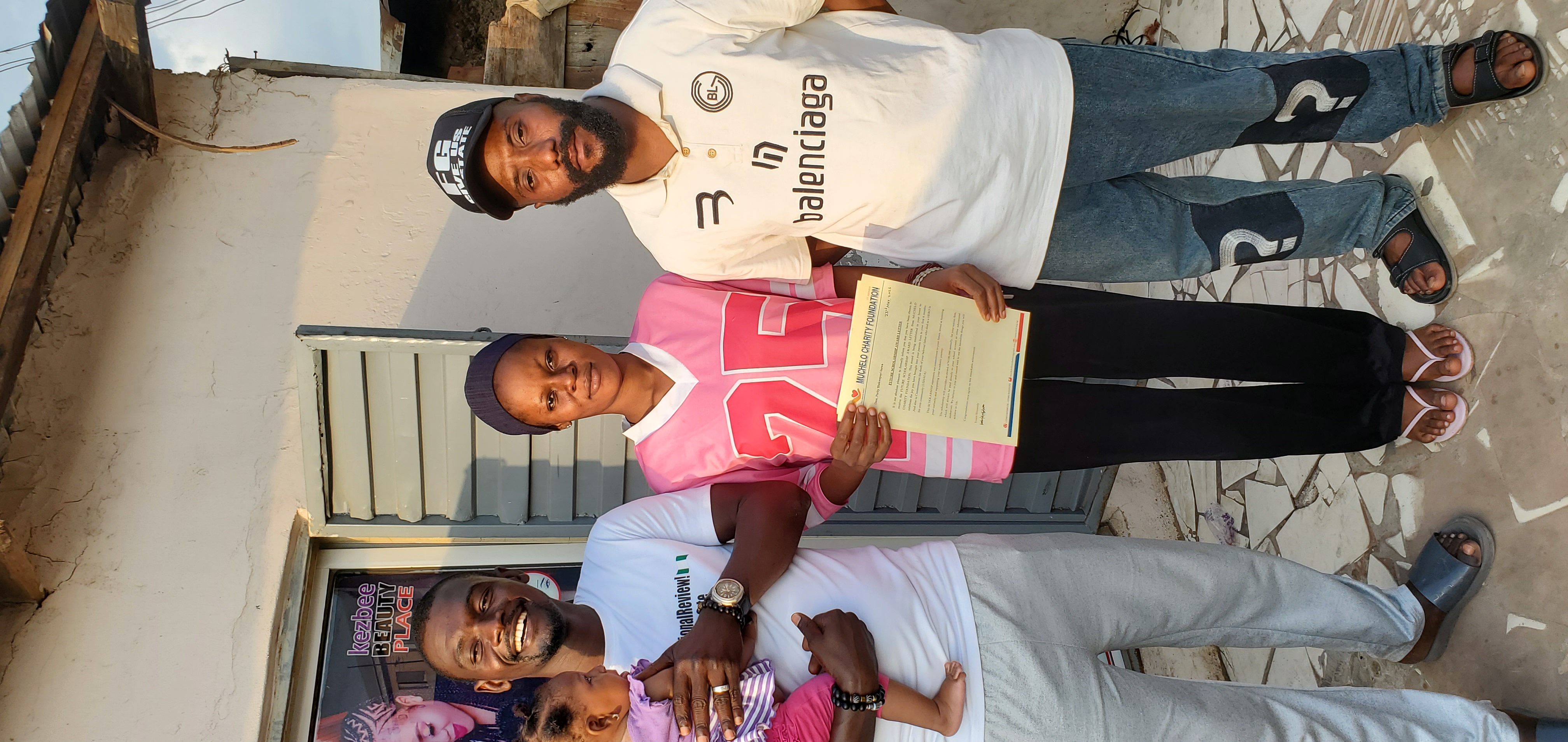FUTURE SCHOLARSHIP AWARD LETTER GIVEN TO THE WIFE OF LATE. MR. ISUWA YUNUSA WHO WAS MURDERED IN BWARI AREA COUNCIL FCT ABUJA